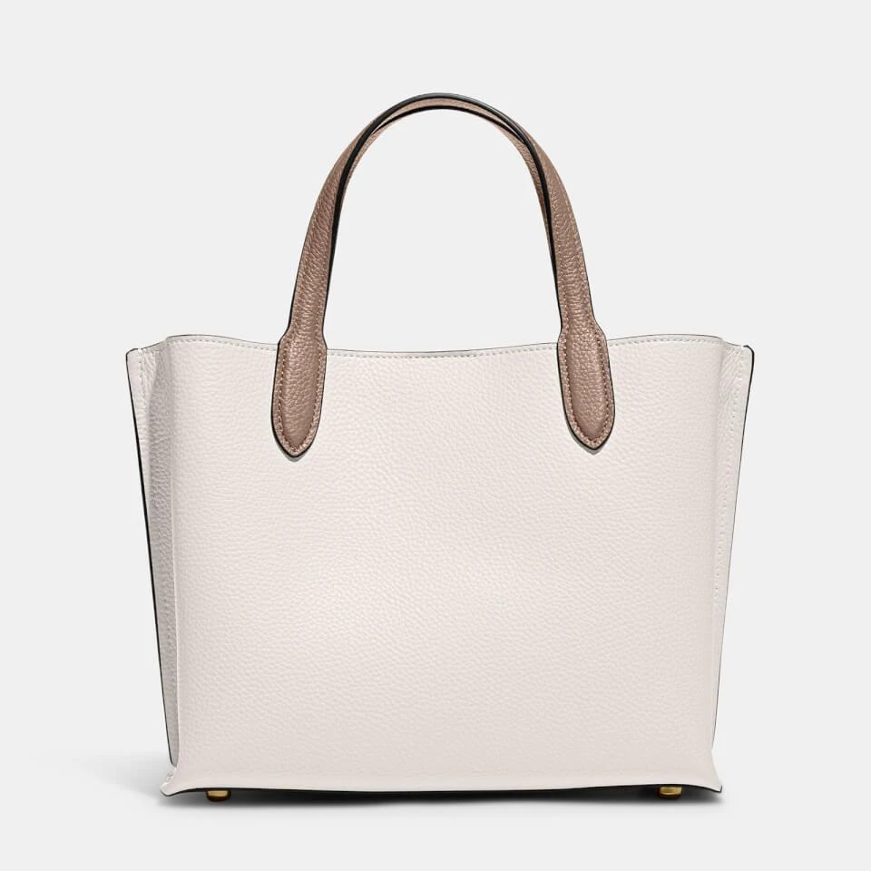 商品Coach|Coach Colorblock Willow 24 Leather Tote Bag,价格¥2683,第3张图片详细描述