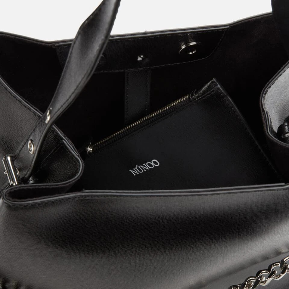 商品Nunoo|Núnoo Women's Chiara LWG Leather Shoulder Bag - Black,价格¥521,第4张图片详细描述