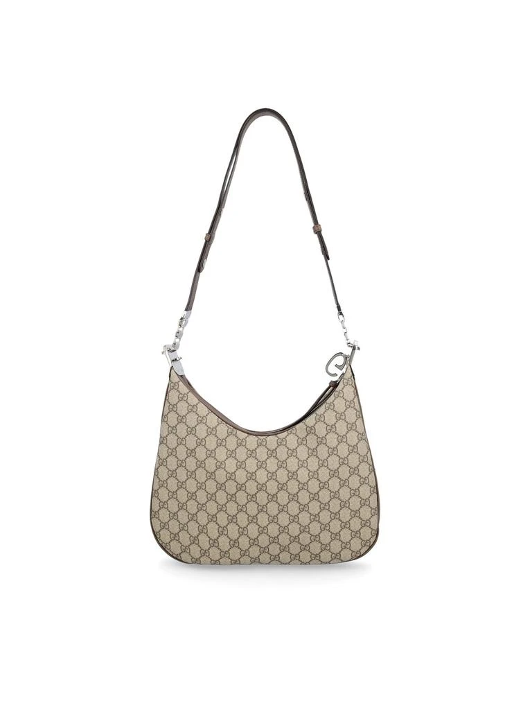 商品Gucci|Gucci Attache GG Motif Large Shoulder Bag,价格¥15232,第2张图片详细描述
