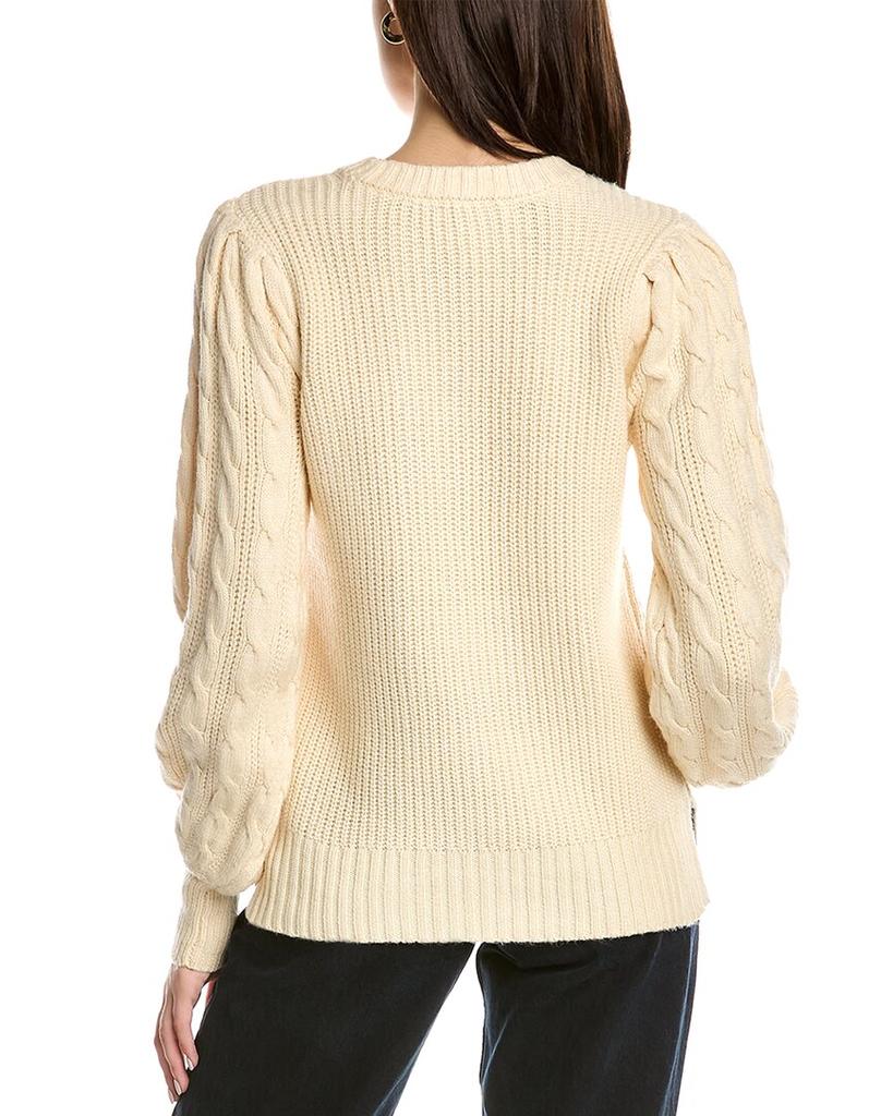 Design History Puff Sleeve Sweater商品第2张图片规格展示