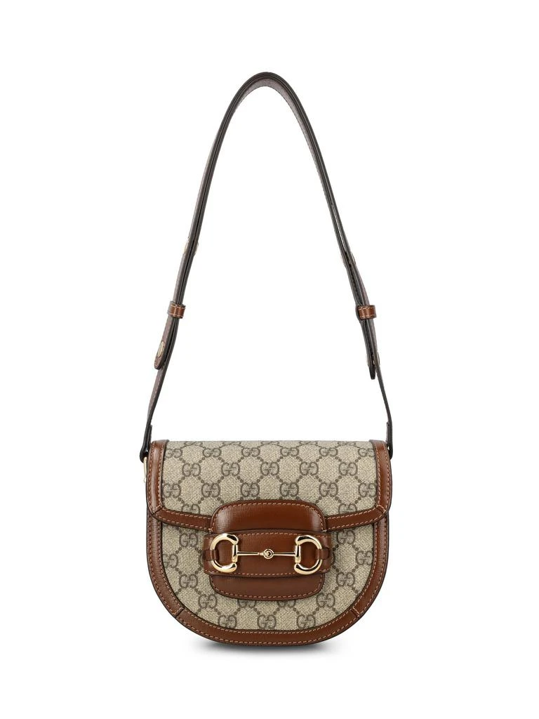 商品Gucci|Gucci 1955 Horsebit Mini Rounded Shoulder Bag,价格¥15546,第1张图片