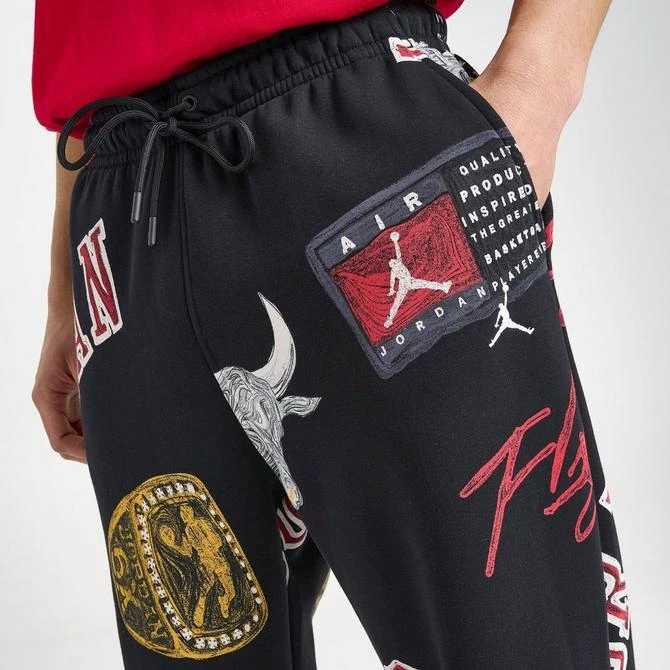 Men's Jordan Essentials Allover Graphic Brooklyn Fleece Sweatpants 商品