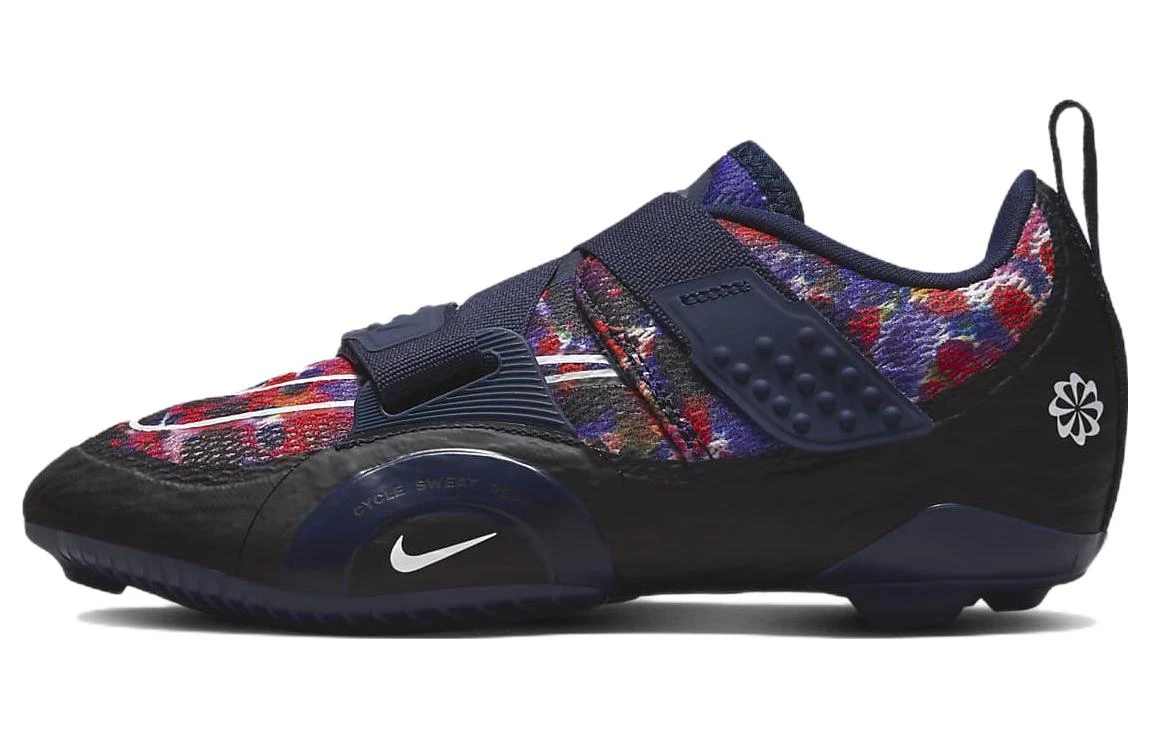 商品[国内直发] NIKE|[预售3天]SuperRep Cycle 2 Next Nature 织物 减震防滑耐磨包裹性 低帮 骑行鞋 女款 紫红蓝,价格¥616,第1张图片