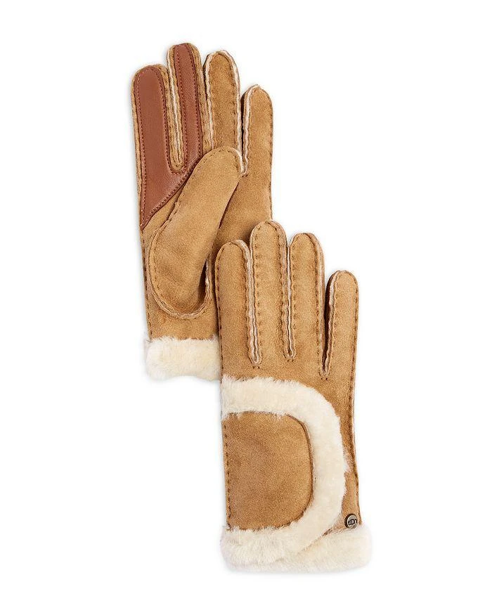 商品UGG|Exposed Seam Shearling Gloves,价格¥354,第1张图片