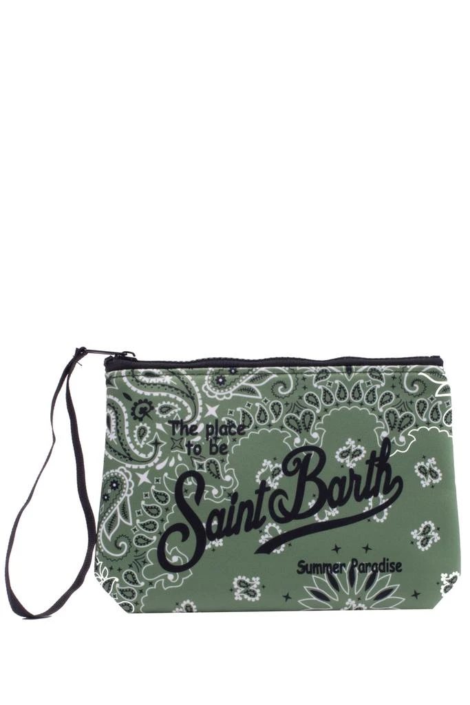 商品Mc2 Saint Barth|Clutch In Scub With Bandana Print,价格¥521,第1张图片