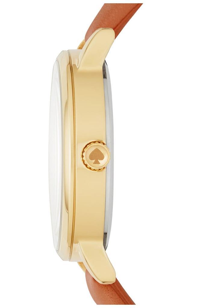 商品Kate Spade|women's metro leather strap watch, 34mm,价格¥806,第4张图片详细描述