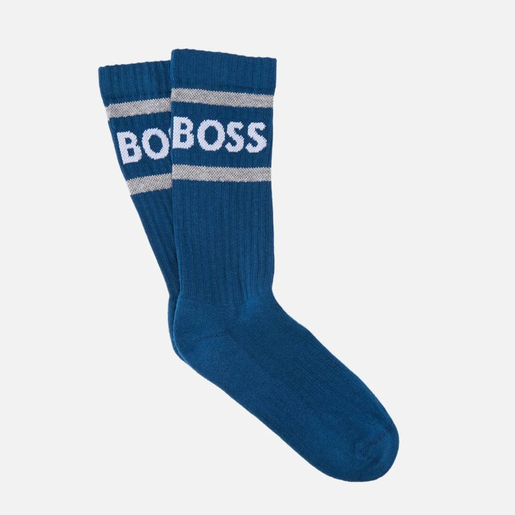 商品Hugo Boss|BOSS Bodywear Stripe Ribbed-Knit Socks,价格¥118,第5张图片详细描述