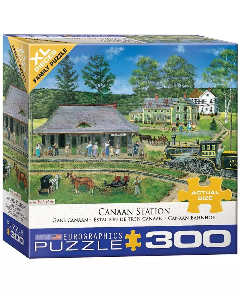 商品Eurographics|Inc Bob Fair - Canaan Station Xl Pieces Family Puzzle- 300 Pieces,价格¥128,第1张图片