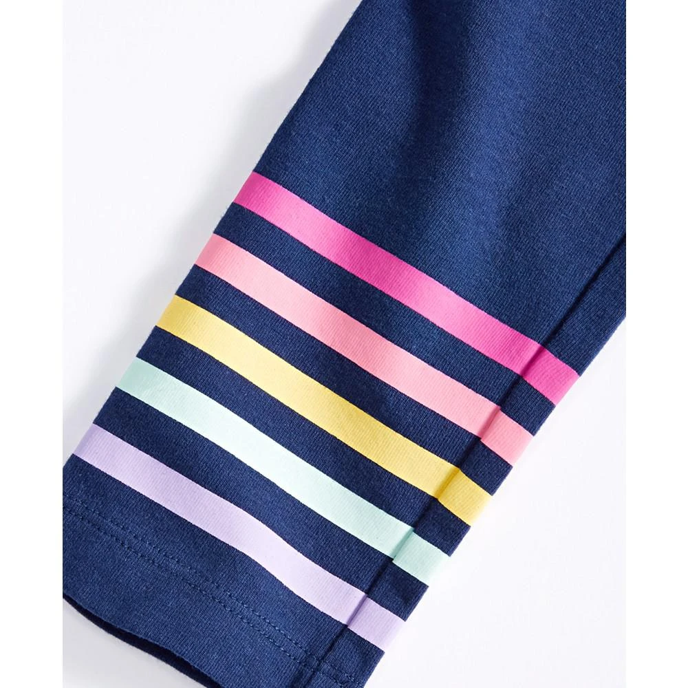 商品Epic Threads|Toddler & Little Girls Colorful Border Striped Leggings, Created for Macy's,价格¥118,第3张图片详细描述