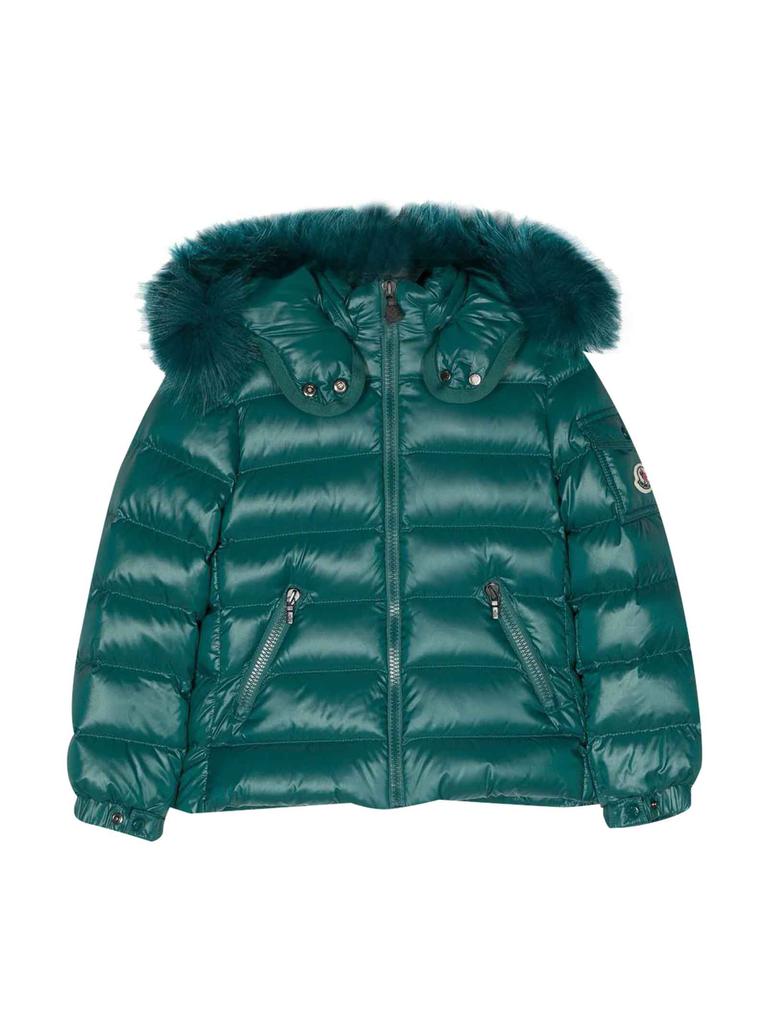 Moncler Green Down Jacket Badyf Model商品第1张图片规格展示