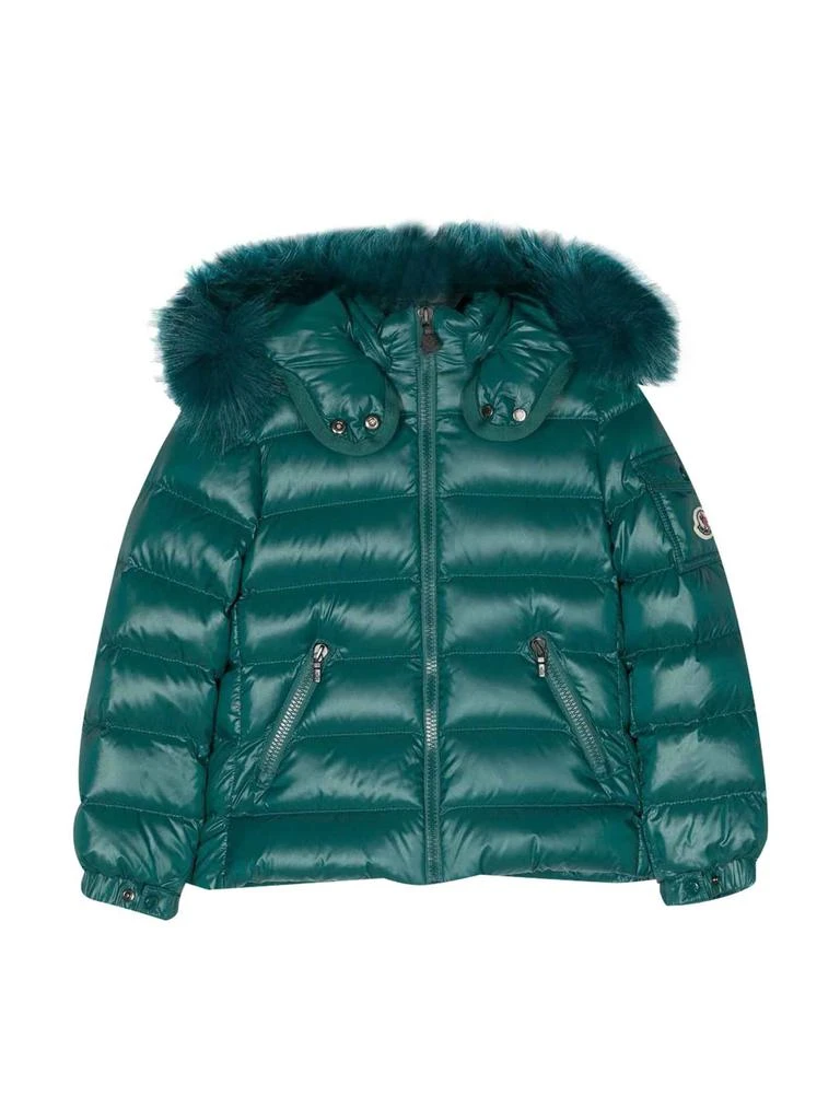 商品Moncler|Moncler Green Down Jacket Badyf Model,价格¥6026,第1张图片