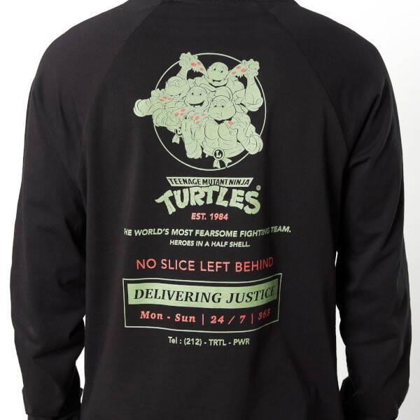 Teenage Mutant Ninja Turtles No Slice Left Behind Unisex Long Sleeve T-Shirt - Black商品第8张图片规格展示