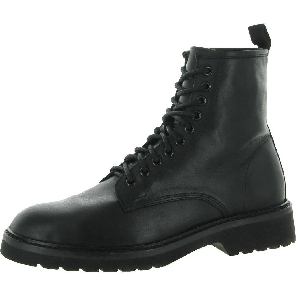 Steve Madden Mens Typhoon Leather Lace Up Ankle Boots商品第1张图片规格展示