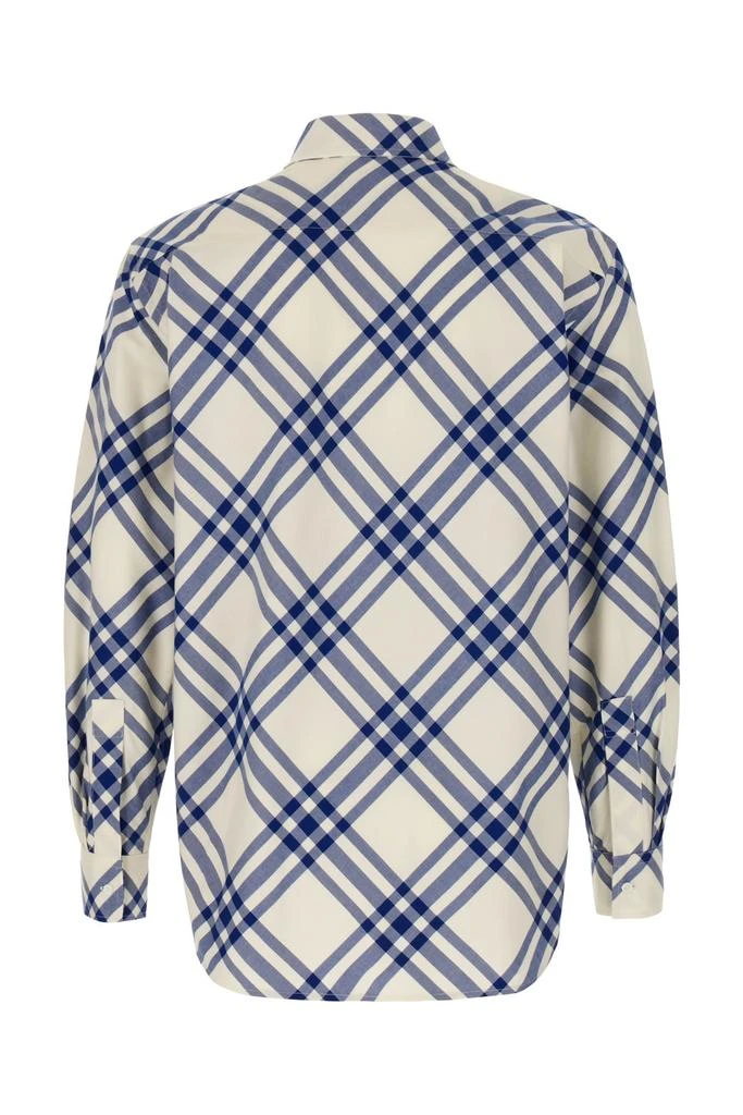 商品Burberry|Burberry Long Sleeved Checked Shirt,价格¥5800,第2张图片详细描述