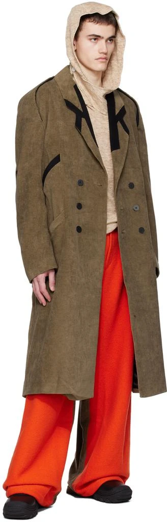 商品Kiko Kostadinov|Beige & Gray Solon Hoodie,价格¥2184,第4张图片详细描述