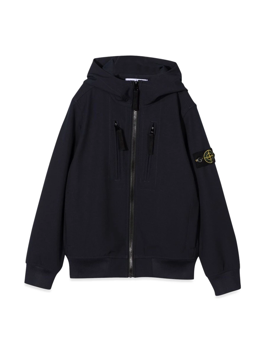 商品Stone Island|Stone Island 男童卫衣 761640134KV0020 蓝色,价格¥1243,第1张图片