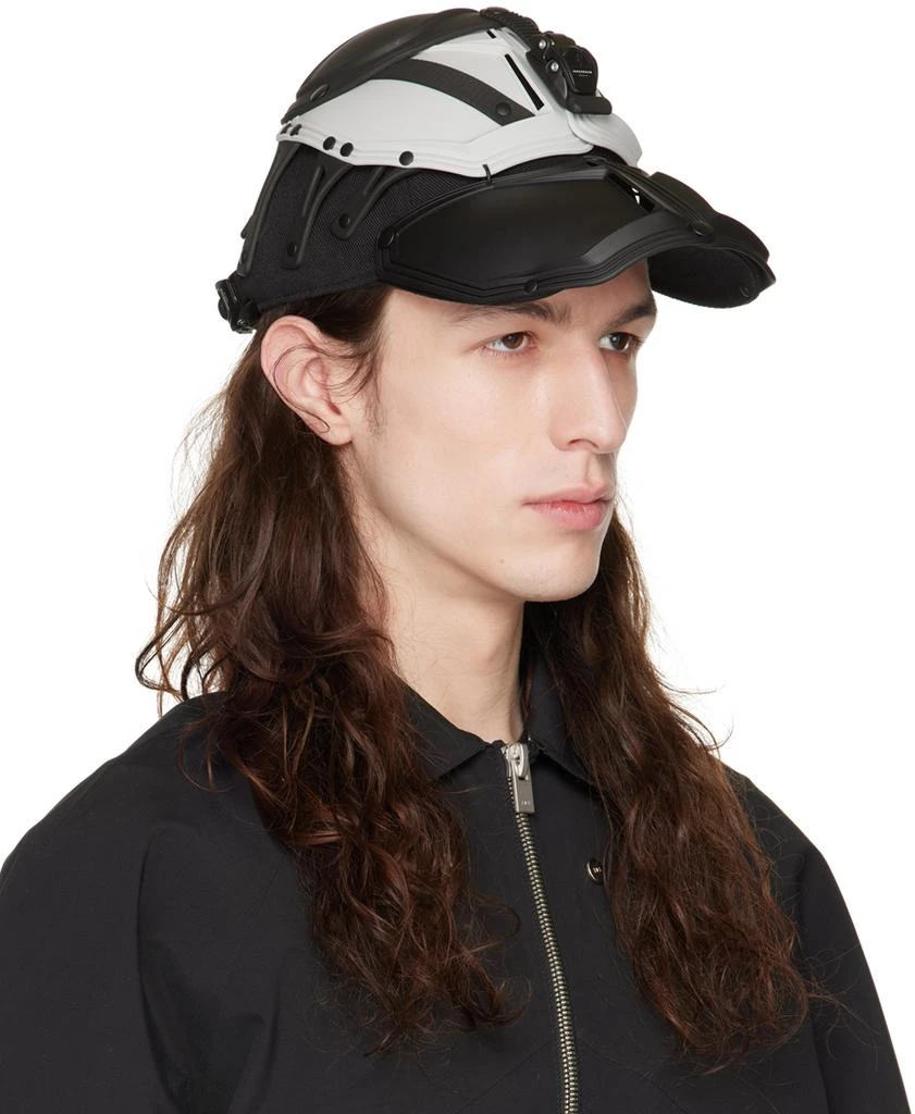 商品Innerraum|Black & Gray Object I42 Helmet Cap,价格¥896,第2张图片详细描述