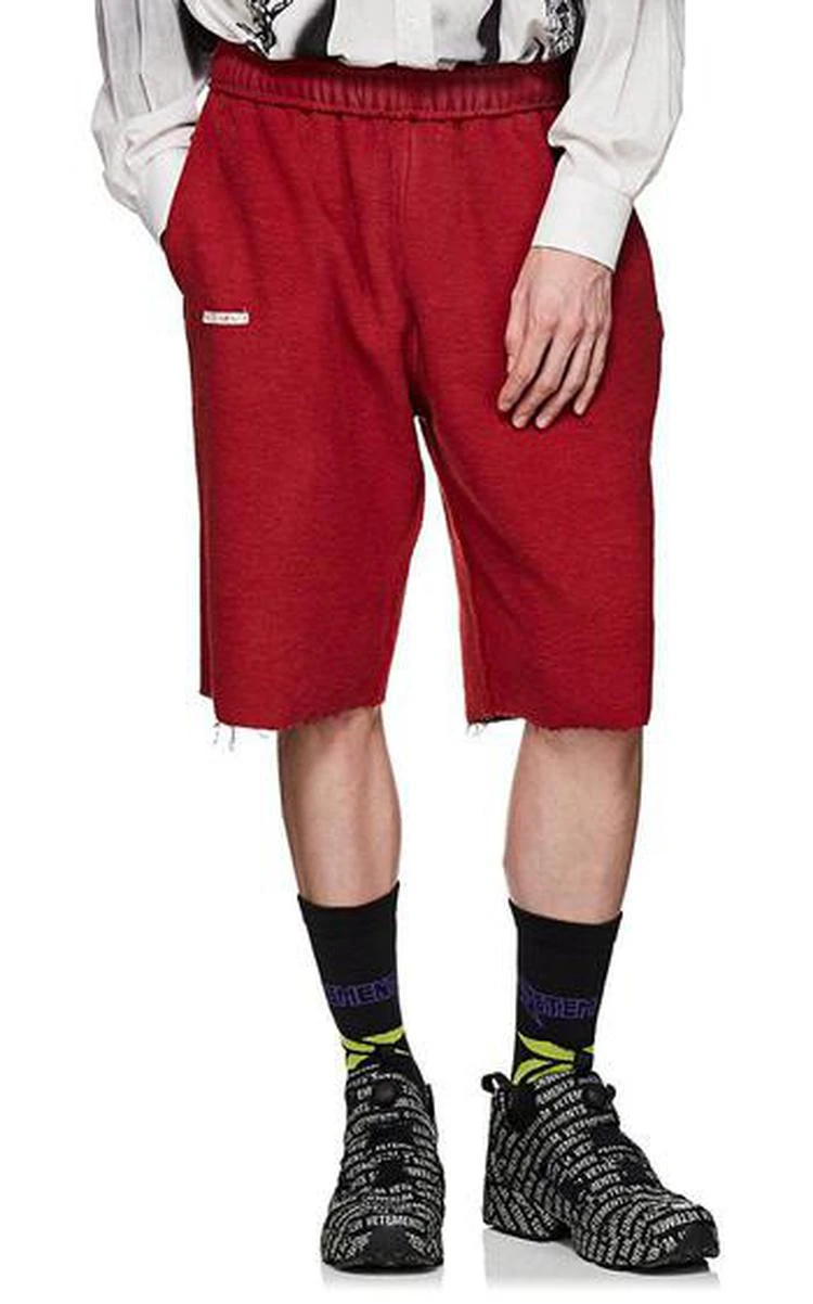 商品Vetements|Cotton-Blend Inside-Out Drop-Rise Shorts,价格¥5156,第1张图片