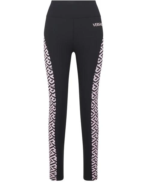 商品Versace|希腊回纹细节紧身裤,价格¥1862,第1张图片