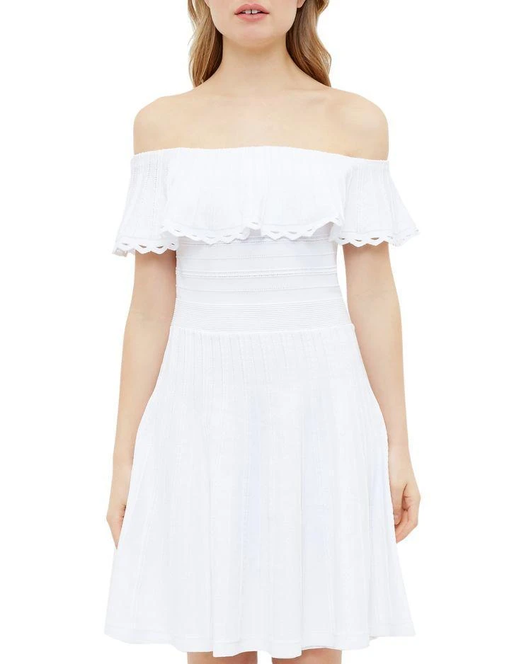 商品Ted Baker London|Ted Baker Dilpree Off-the-Shoulder Dress,价格¥1383,第3张图片详细描述