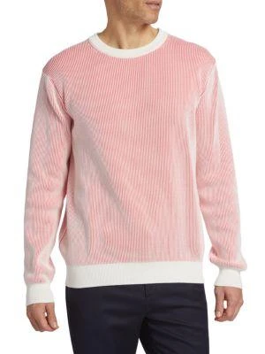 商品Saks Fifth Avenue|Cotton Crewneck Sweater,价格¥480,第1张图片