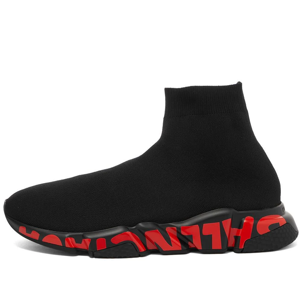 商品Balenciaga|Balenciaga Graffiti Sole Speed Runner,价格¥3801,第2张图片详细描述