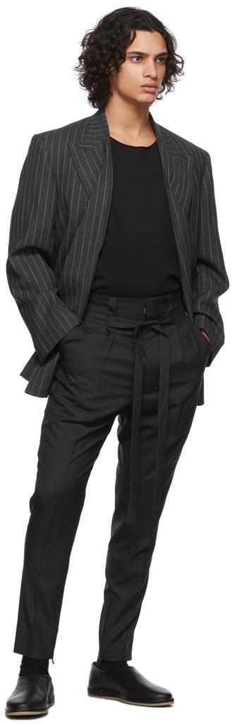 Grey Slim Trousers商品第4张图片规格展示