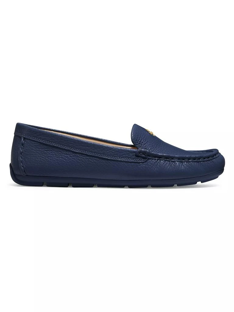 商品Coach|Marley Logo Leather Driving Loafers,价格¥1095,第1张图片