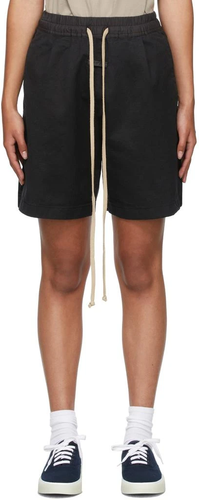 商品Fear of god|Black Trouser Shorts,价格¥1074,第1张图片