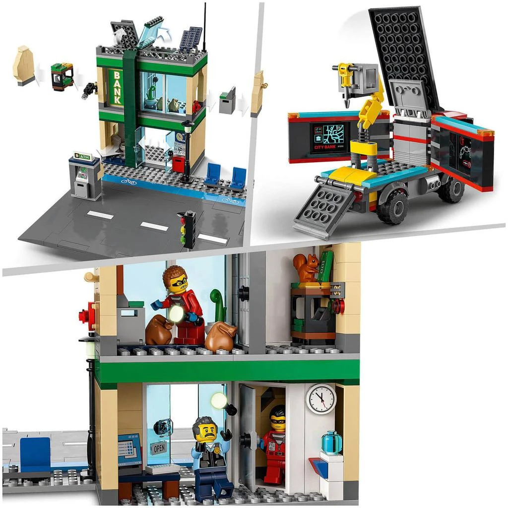 商品The Hut|LEGO City: Police Chase at the Bank Set with Trucks (60317),价格¥878,第4张图片详细描述