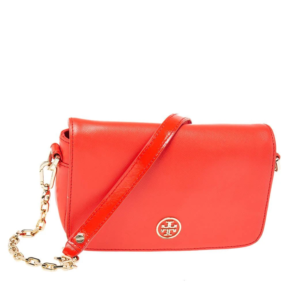 商品[二手商品] Tory Burch|Tory Burch Red Leather Robinson Crossbody Bag,价格¥813,第3张图片详细描述