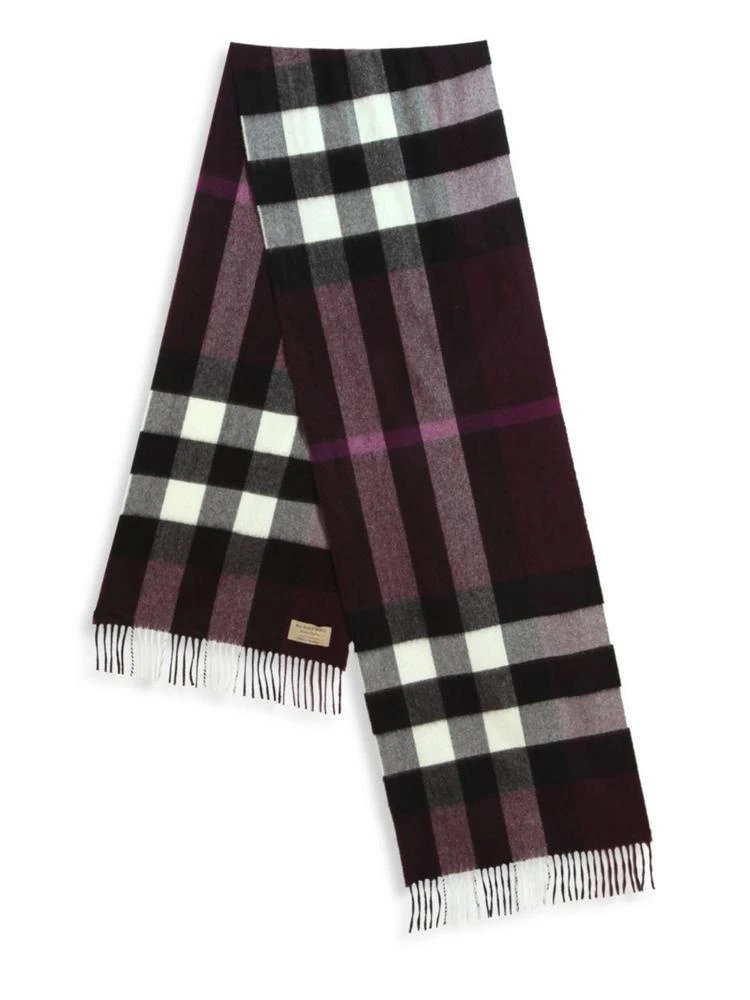 商品Burberry|Heritage Half Mega Check Cashmere Scarf,价格¥4267,第2张图片详细描述
