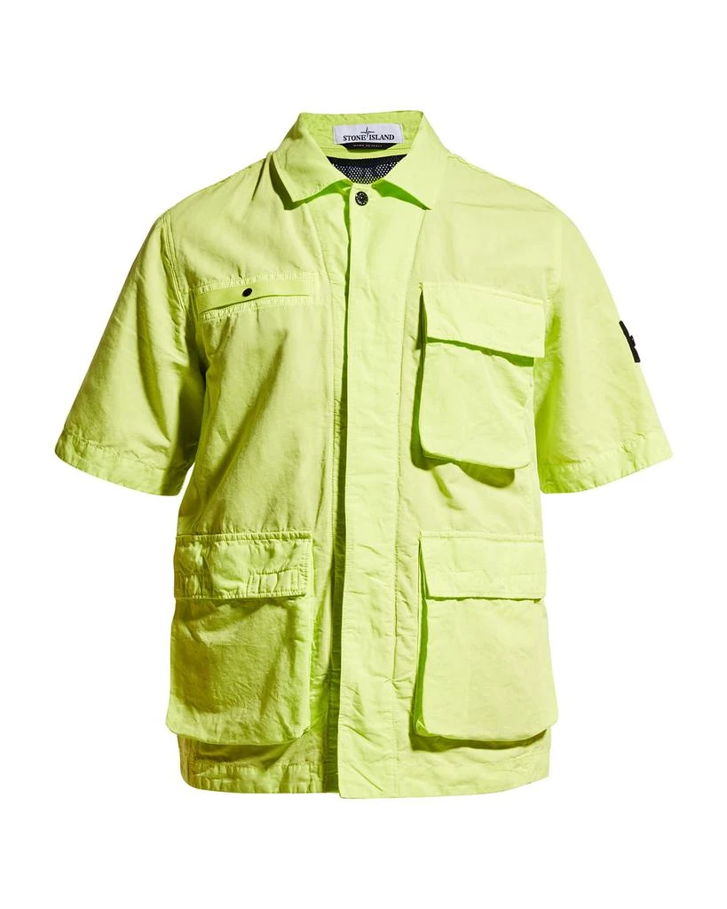 商品Stone Island|Men's 4-Pocket Cargo Shirt,价格¥4186,第2张图片详细描述