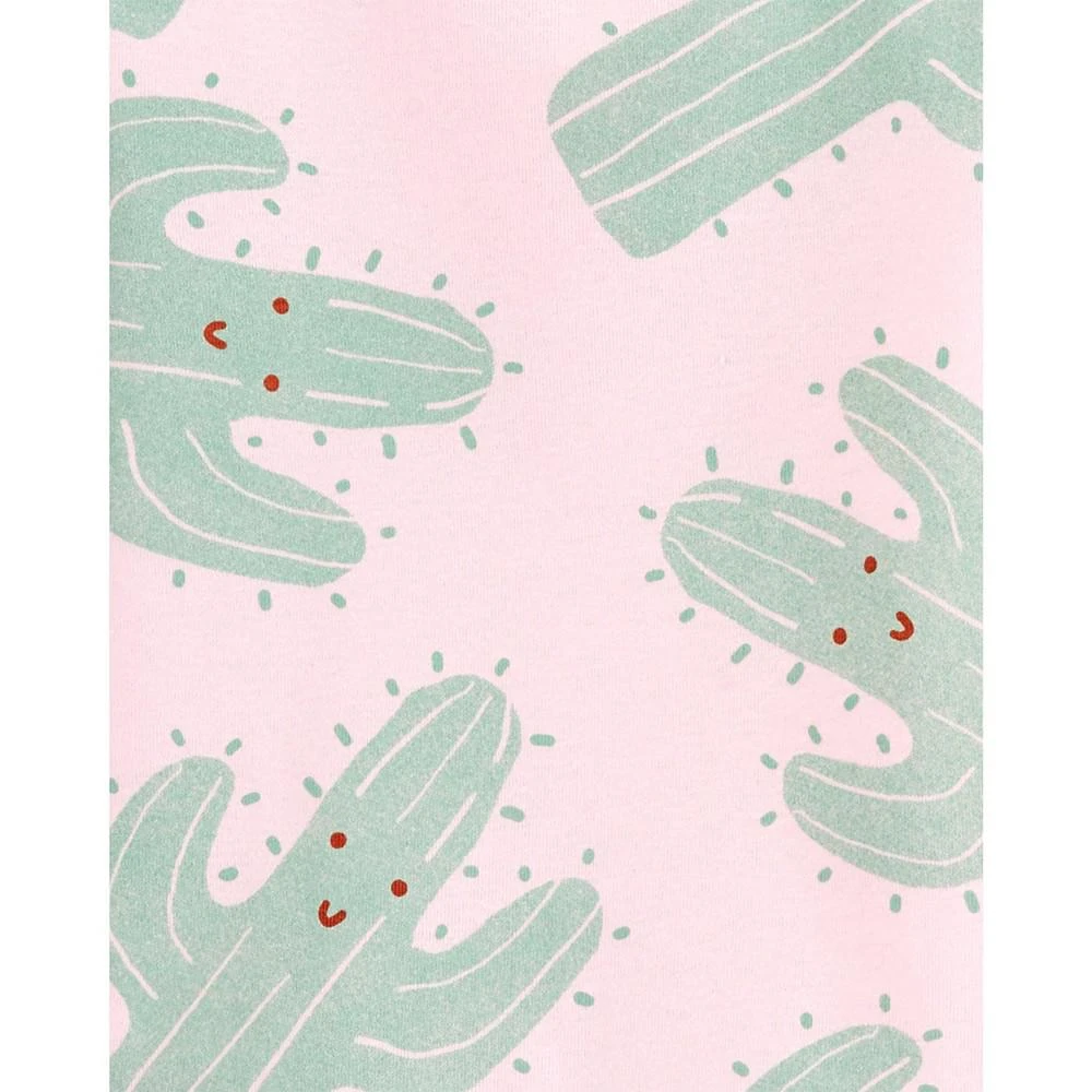 商品Carter's|Baby Girls Cactus and Watermelon Snug Fit Pajama, 4 Piece Set,价格¥79,第2张图片详细描述