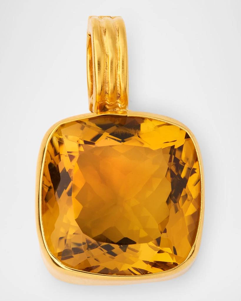 商品Dina Mackney|Citrine Maxi Pendant,价格¥3861,第1张图片