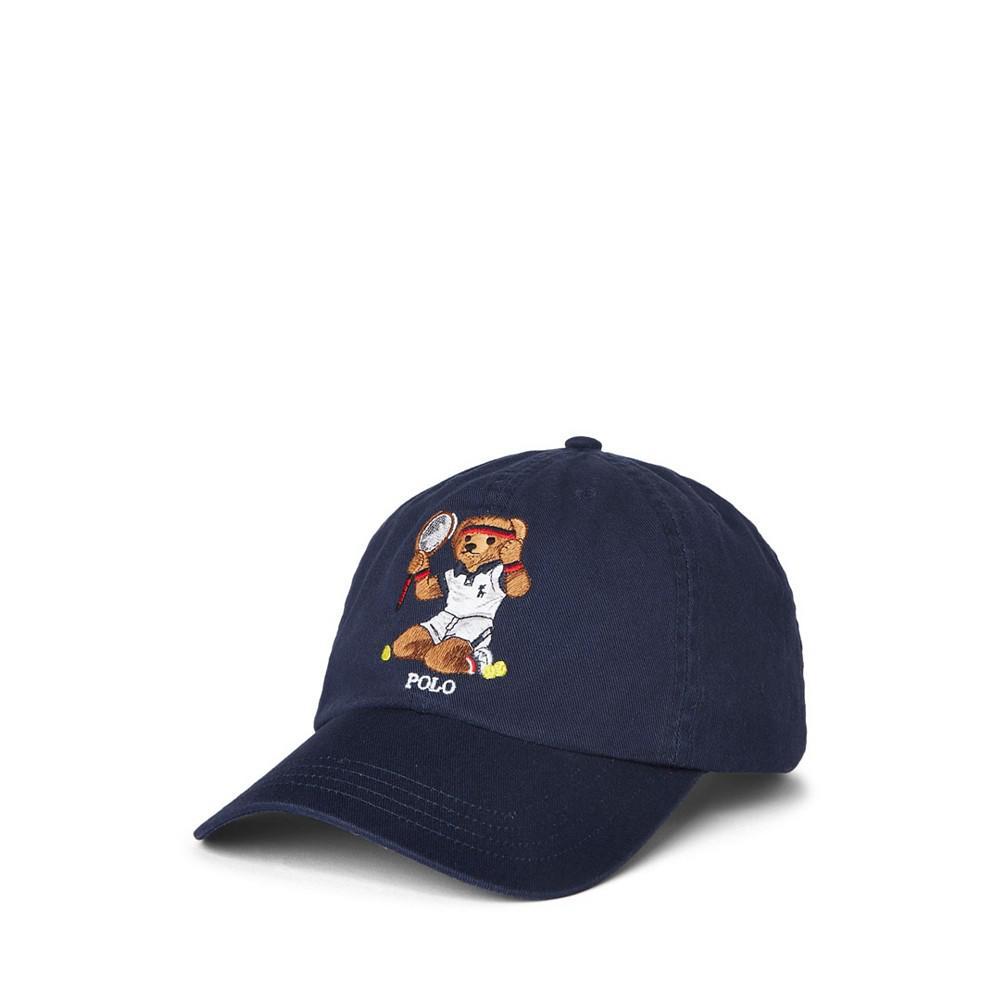 商品Ralph Lauren|Big Boys US Open Tennis Bear Ball Cap,价格¥194,第1张图片