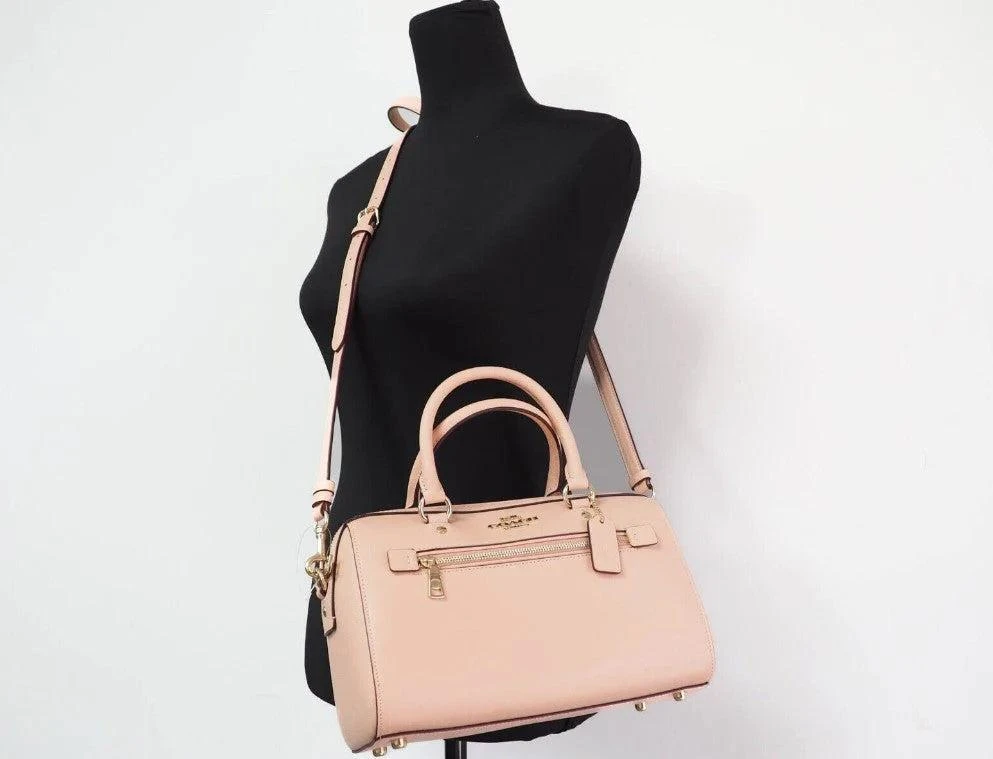 商品Coach|COACH (79946) Rowan Faded Blush Medium Satchel Crossbody Bag,价格¥1943,第2张图片详细描述