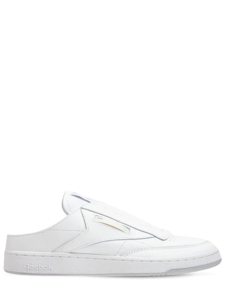 商品Reebok|Beams Club C Laceless Mule Sneakers,价格¥322,第1张图片