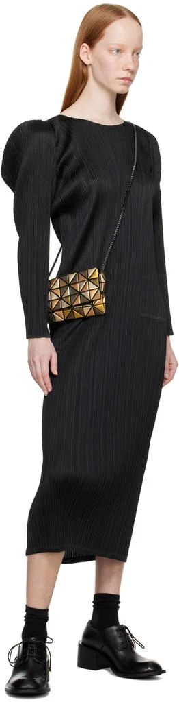 商品Issey Miyake|Bronze Platinum Mix Crossbody Bag,价格¥3861,第4张图片详细描述