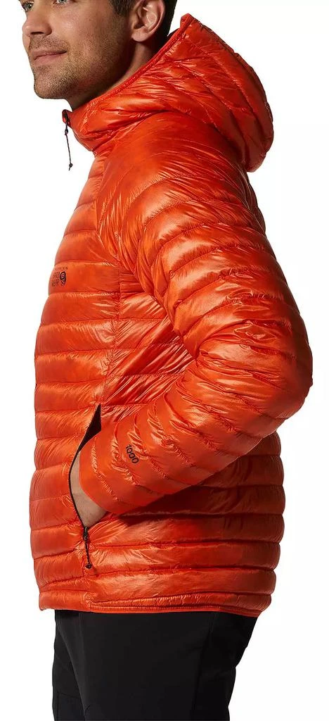 商品Mountain Hardwear|Mountain Hardwear Men's Ghost Whisperer Ultra Light Down Full-Zip Hooded Jacket,价格¥3250,第3张图片详细描述