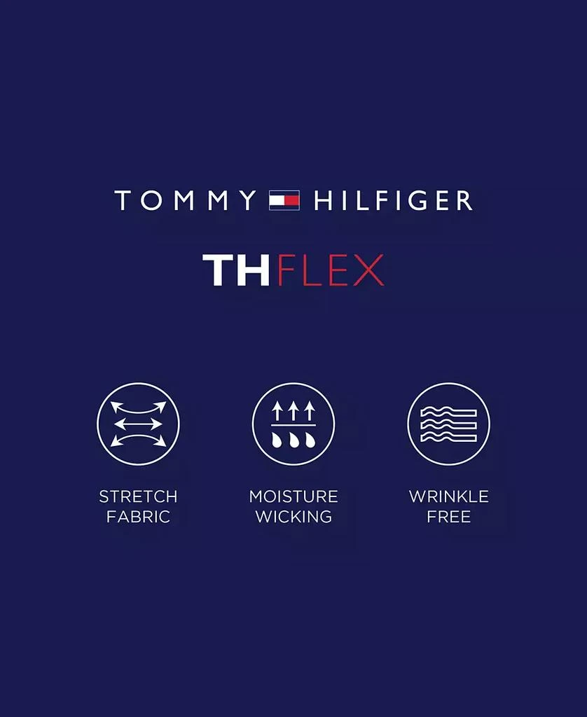 商品Tommy Hilfiger|Men's Slim Fit TH Flex Essentials Wrinkle Resistant Stretch Dress Shirt,价格¥398,第4张图片详细描述