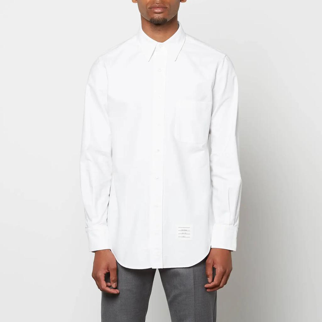 商品Thom Browne|Thom Browne Men's Classic Fit Oxford Shirt - White,价格¥2610,第1张图片