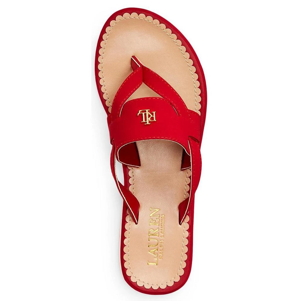 商品Ralph Lauren|Rosalind Thong Sandals,价格¥315,第4张图片详细描述