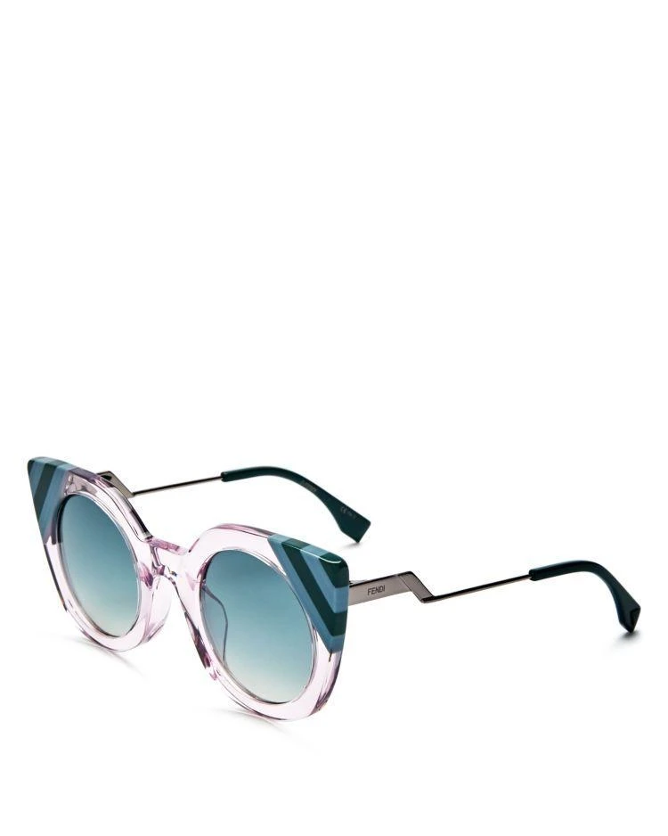 商品Fendi|猫眼太阳镜, 45mm,价格¥3551,第2张图片详细描述
