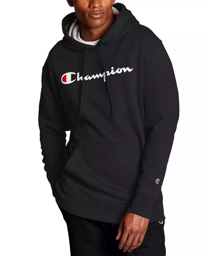 商品CHAMPION|Men's Big & Tall Powerblend Logo Graphic Fleece Hoodie,价格¥247,第1张图片