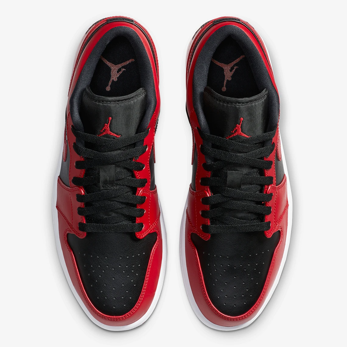 Air Jordan 1 Low  “Varsity Red”  AJ1 LOW 乔1低帮 男子篮球鞋 黑红 553558-606 商品