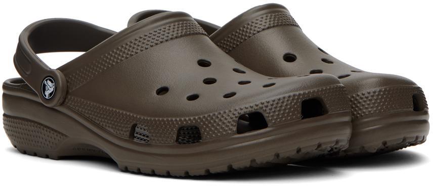 商品Crocs|Brown Classic Clogs,价格¥420,第6张图片详细描述