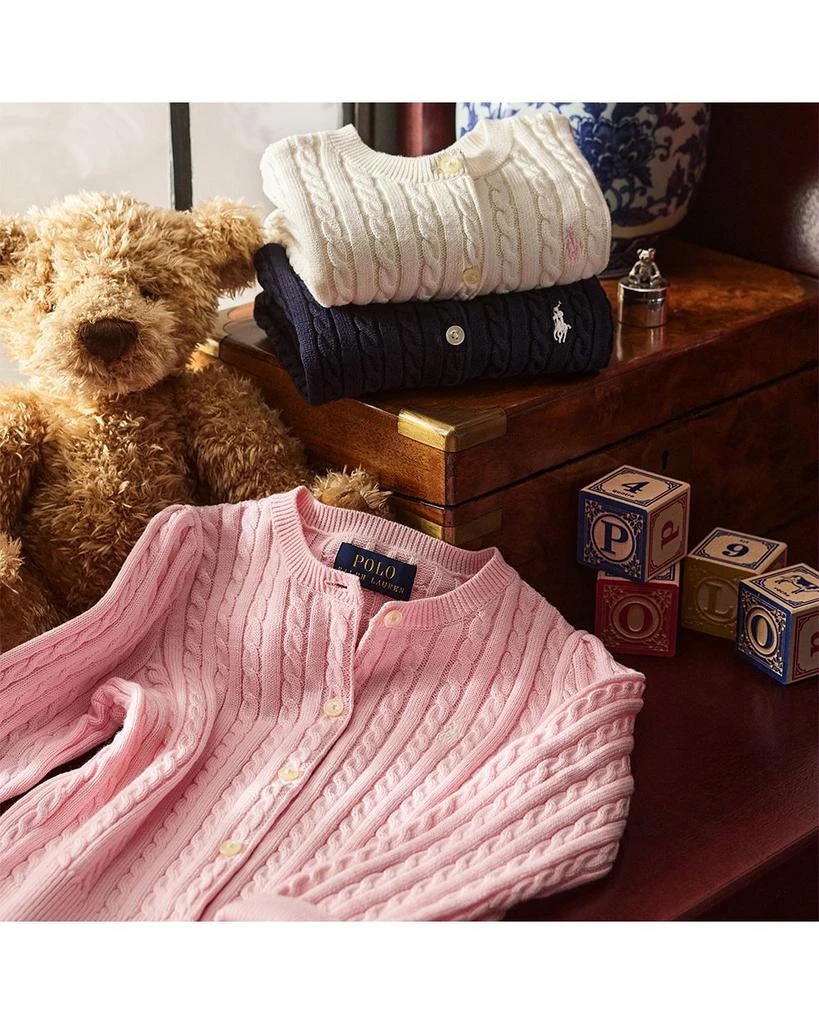 商品Ralph Lauren|赵露思同款女大童纯棉针织开衫,价格¥437,第4张图片详细描述
