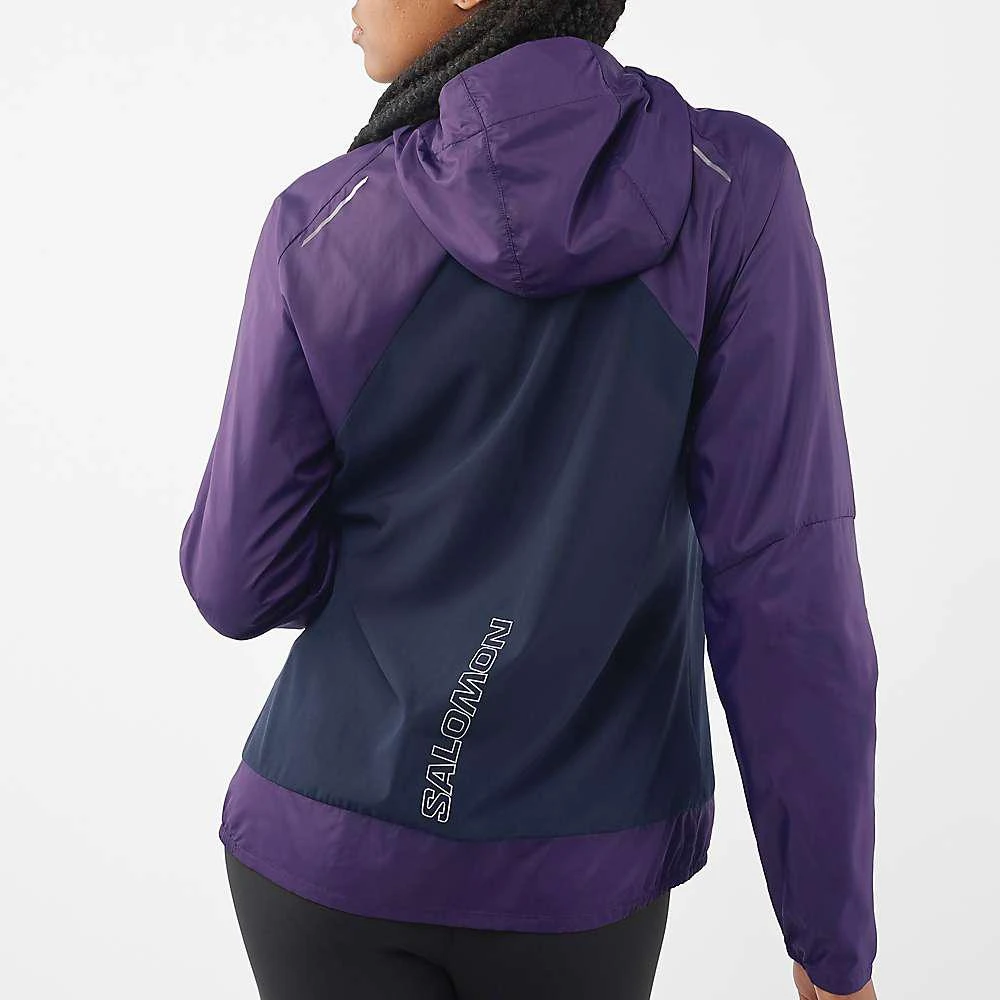 商品Salomon|Salomon Women's Bonatti Cross Full Zip Hoodie,价格¥495,第2张图片详细描述