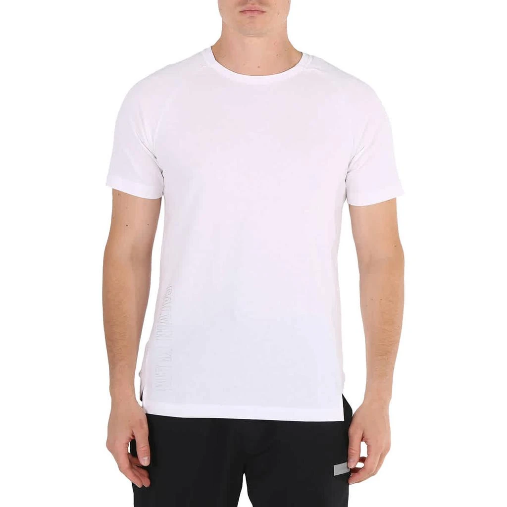 商品Calvin Klein|Men's Utility Strong 37.5 Logo T-shirt in White,价格¥186-¥228,第1张图片